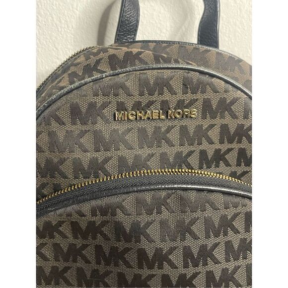 Michael Kors Abbey Medium Logo Backpack - Picture 3 of 5